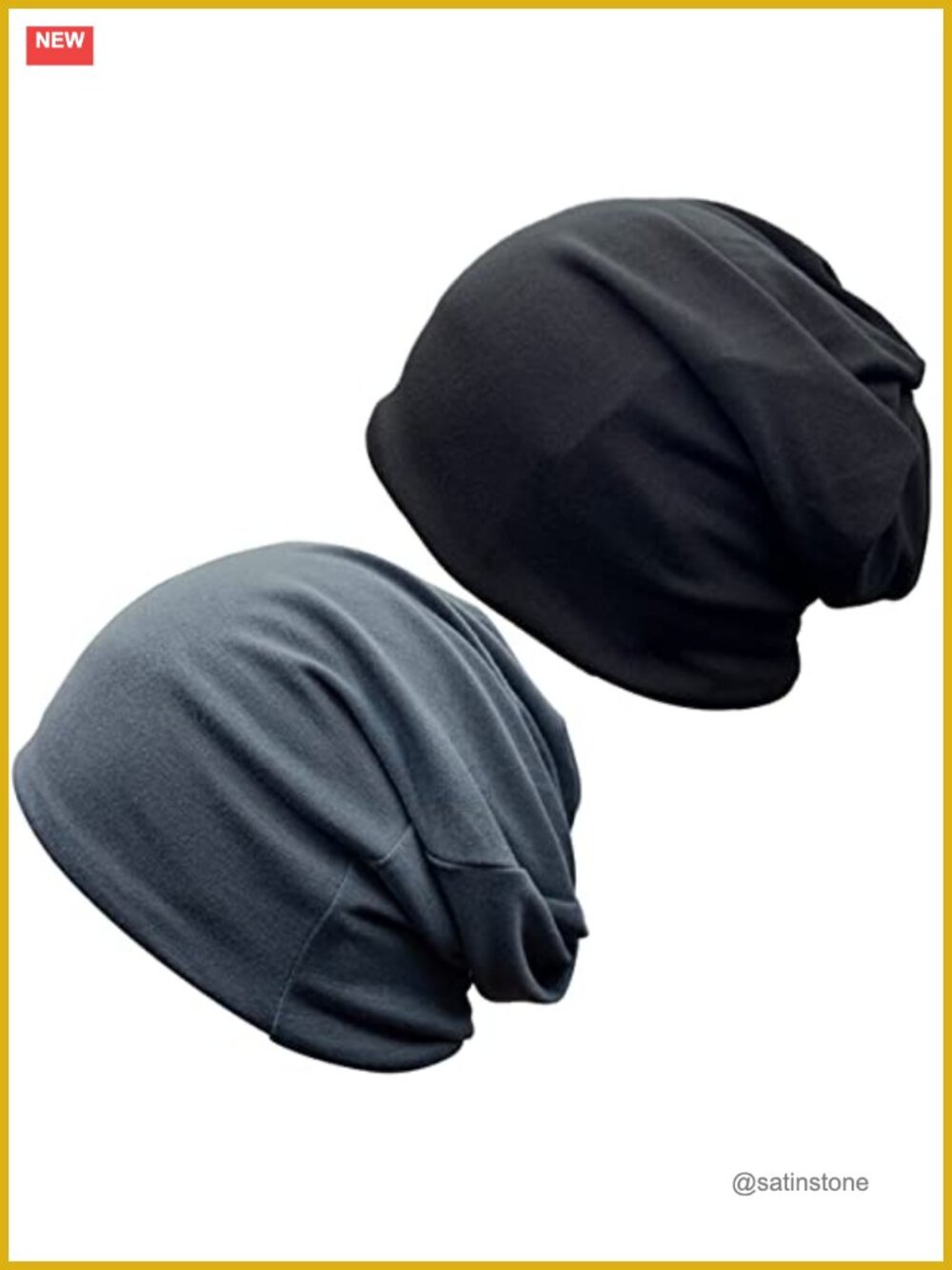 Women's Slouchy Beanie Soft Chemo Headwear Breathable Open Top Cancer Cap